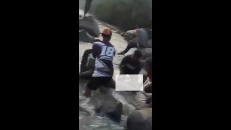 Pemuda Terseret Arus Curug Cilutung Majalengka Ditemukan Tewas