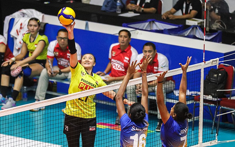 Tim Voli Putri Indonesia Menang Lagi, Kali Ini Kalahkan India - Bagian 1