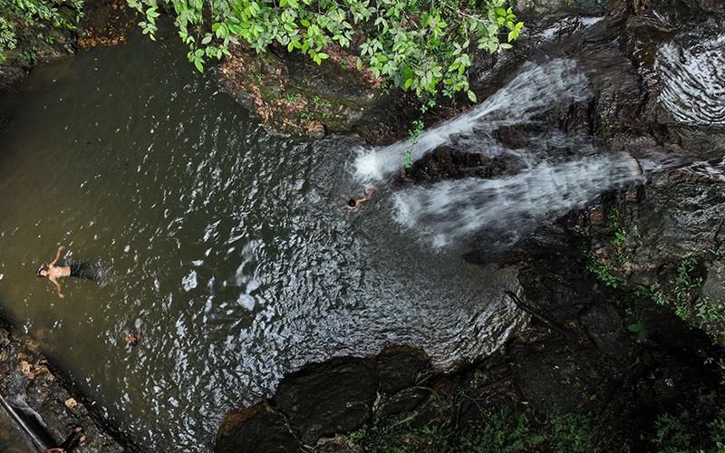 Wisata Air Terjun Wonua Mohame Berada di Taman Hutan Raya Konawe - Bagian 2