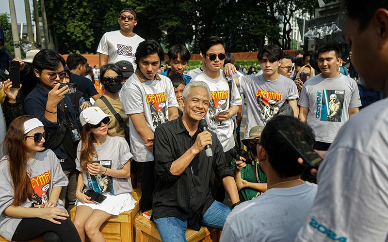 Milenial dan Influencer Sambut Ganjar Pranowo, Beri Masukan untuk Sang Capres  - Bagian 1