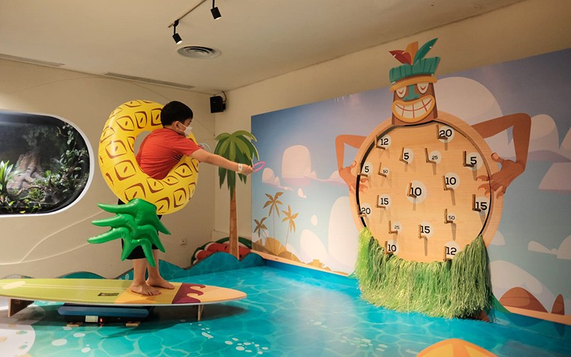Liburan Seru di Jakarta Aquarium & Safari Bertema Summer O'Clock - Bagian 1