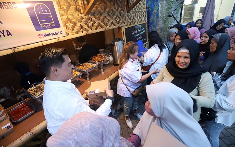 Caleg Partai Perindo Ajak Ratusan Warga Kalideres Jakbar Makan Bersama - Bagian 1