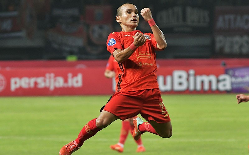 Persija Hajar Bhayangkara FC 4-1, Begini Selebrasi Rico Simanjuntak - Bagian 1