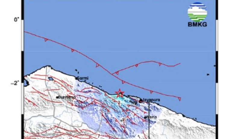 Gempa Hari Ini M 4,7 Guncang Papua, Getaran Terasa di Jayapura dan Keerom