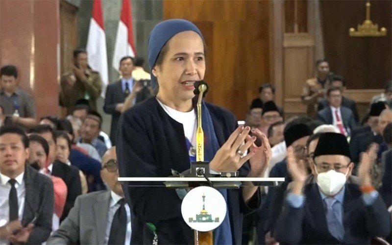 Foto-Foto Aktivis Pro Israel Pakai Baju Bintang Daud Ceramah di Ponpes Al Zaytun - Bagian 2