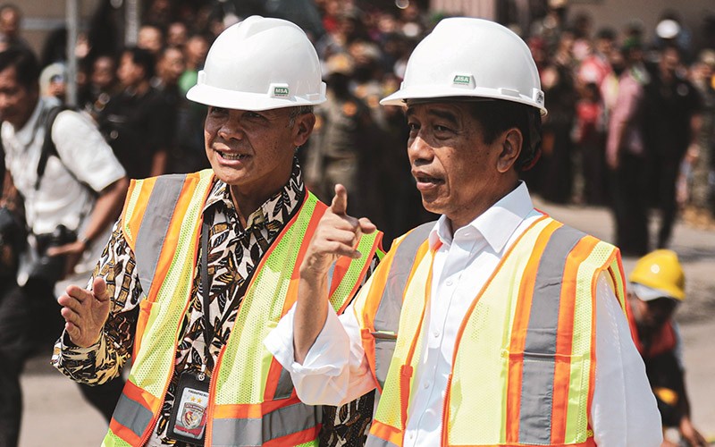 Presiden Jokowi Puji Ganjar Pranowo saat Tinjau Infrastruktur Jawa Tengah - Bagian 2