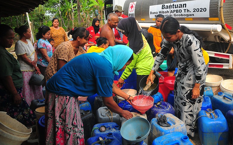 22 Desa di Grobogan Dilanda Bencana Kekeringan, Warga Butuh Air Bersih - Bagian 3
