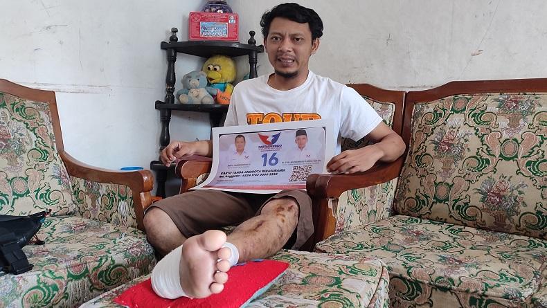2 Hari Ber-KTA Partai Perindo Berasuransi, Korban Kecelakaan di Sukabumi Dapat Santunan 