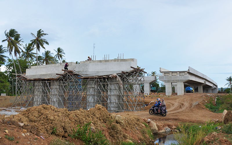 Progres Pembangunan 361 Km Jalan Tol Trans Sumatera dalam Tahap Konstruksi - Bagian 1
