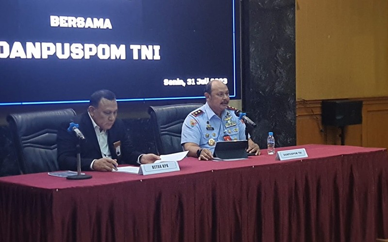 Danpuspom TNI: Kepala Basarnas Ditahan di Tahanan Militer Puspomau - Bagian 1