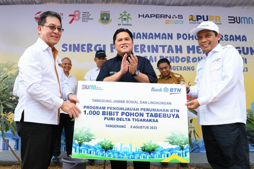 Bank BTN Revitalisasi Taman Hijau di Lingkungan Perumahan - Bagian 1