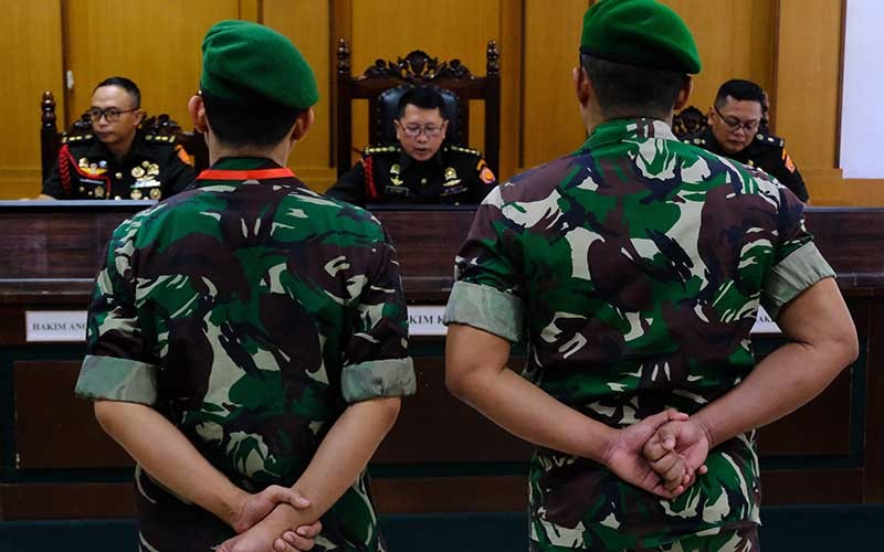 Ekspresi Anggota TNI Dipenjara Seumur Hidup dan Dipecat karena Jadi Kurir 20 Kg Sabu - Bagian 3