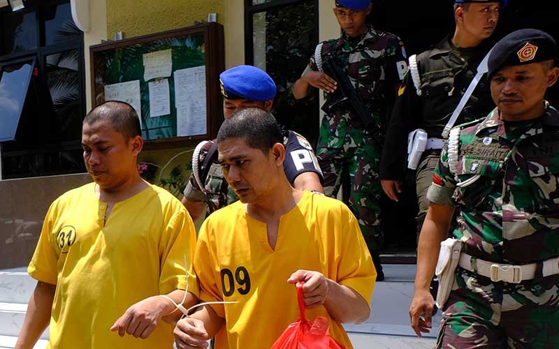 Ekspresi Anggota TNI Dipenjara Seumur Hidup dan Dipecat karena Jadi Kurir 20 Kg Sabu - Bagian 1