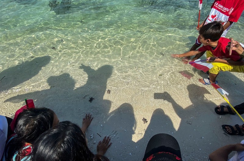 Kowani Peringati Hari Konservasi Alam Nasional di Kepulauan Seribu - Bagian 5