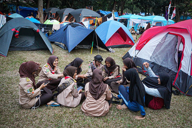 25.000 Anggota Pramuka se-Indonesia dan Luar Negeri Ikuti Rainas XII Tahun 2023 - Bagian 4