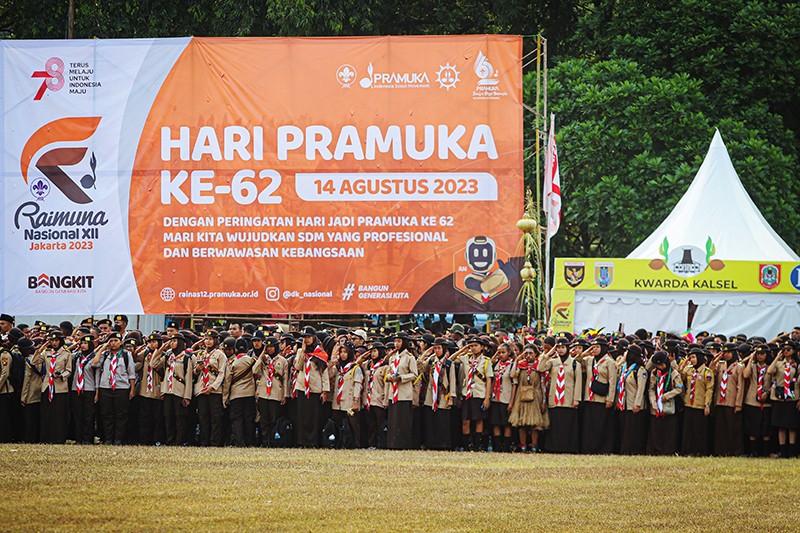 25.000 Anggota Pramuka se-Indonesia dan Luar Negeri Ikuti Rainas XII Tahun 2023 - Bagian 5