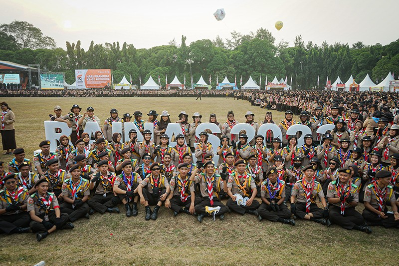 25.000 Anggota Pramuka se-Indonesia dan Luar Negeri Ikuti Rainas XII Tahun 2023 - Bagian 6