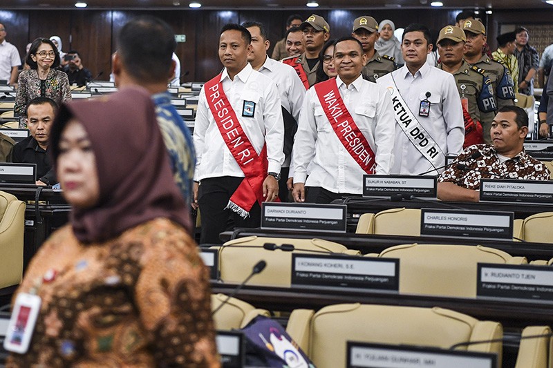 Gladi Bersih Persiapan Pidato Kenegaraan Presiden - Bagian 1