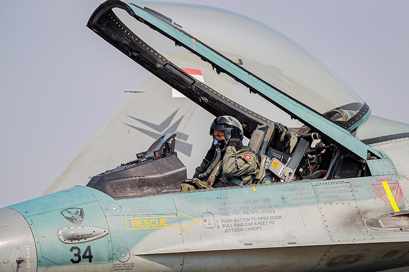 Melihat Persiapan Penerbang Pesawat Tempur TNI AU Jelang Flypass HUT ke-78 RI  - Bagian 7
