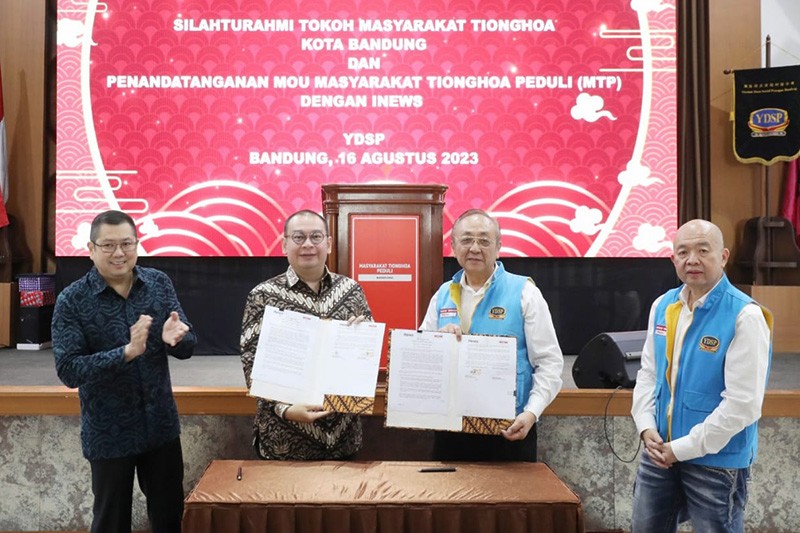 Kerja Sama MTP dan iNews, Hary Tanoesoedibjo Harap Terjalin Kolaborasi - Bagian 1
