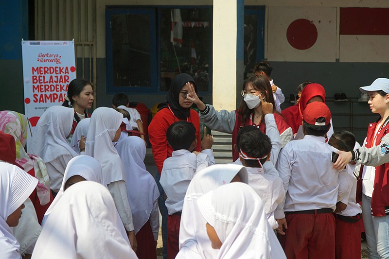 Merdeka Belajar, Merdeka dari Sampah: Arya Noble Group Rayakan HUT RI bersama Anak-anak di Bantargebang - Bagian 1