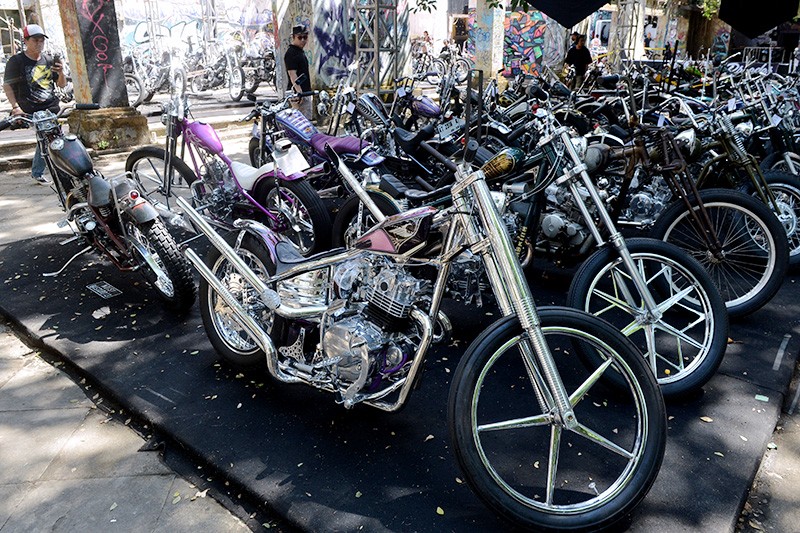 Deretan Motor Custom di Bali - Bagian 2