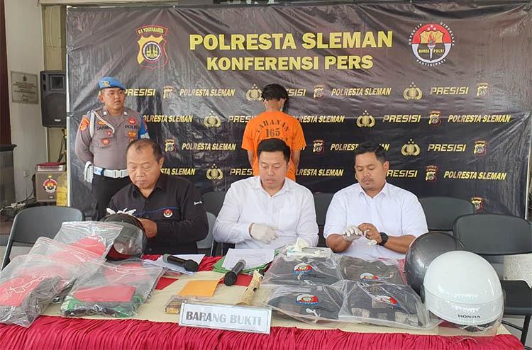 Terpengaruh Miras, 2 Remaja Sleman Bacok Pemotor di Ringroad Barat