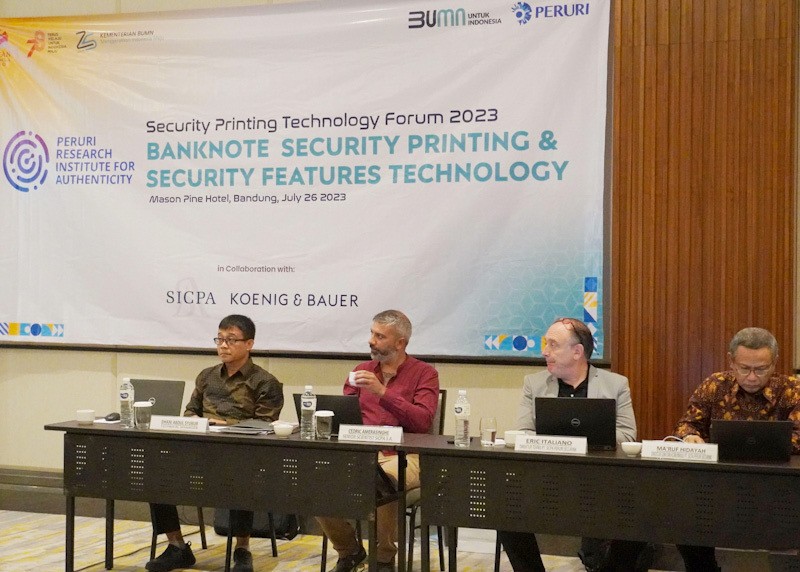 Perkuat Teknologi Percetakan Uang dan Fitur Keamanan Uang, Peruri Gelar Technology Forum ke-2 - Bagian 3