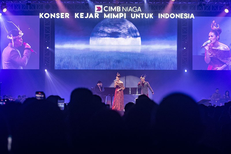 Kemeriahan Konser CIMB Niaga Kejar Mimpi untuk Indonesia 2023 - Bagian 1