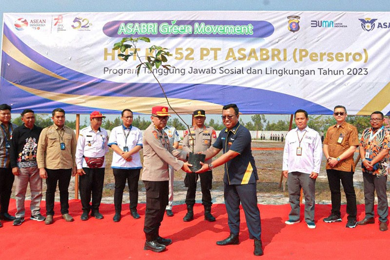 Program Green Movement, ASABRI Serahkan 1000 Bibit Pohon ke Polda Kalteng dan Sulteng - Bagian 2