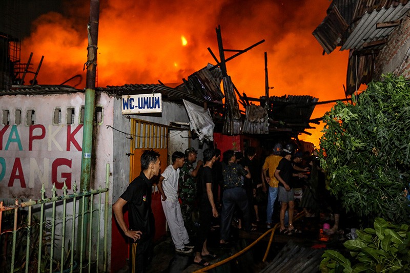 Kebakaran Rumah di Permukiman Padat Penduduk Kawasan Tambora - Bagian 3