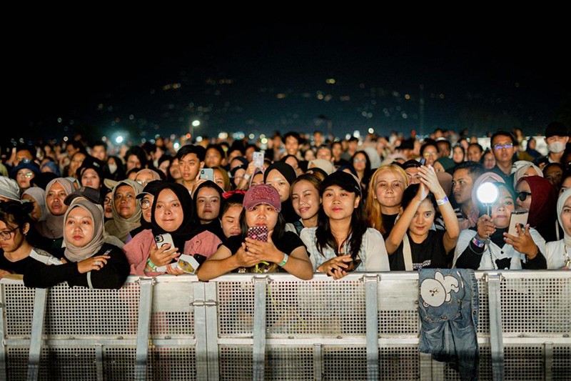 Mahalini Ajak Penonton LMAC Music Forall Fest Nyanyi Bareng - Bagian 5