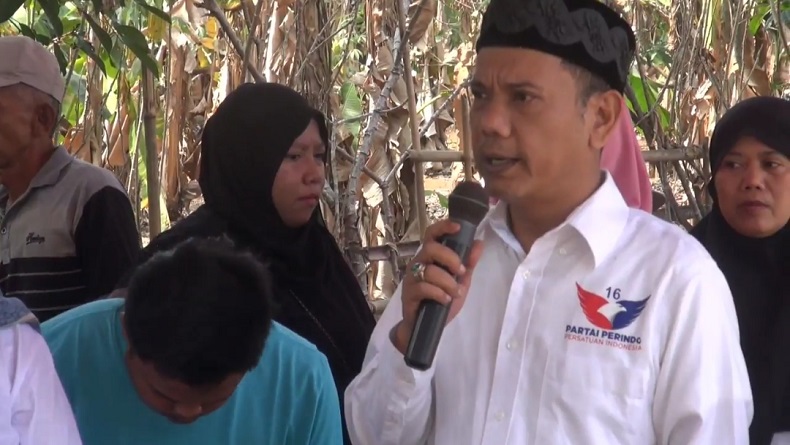 Buka Turnamen Bola Voli di Subang, Bacaleg Partai Perindo Aa Oni Suwarman Serap Aspirasi