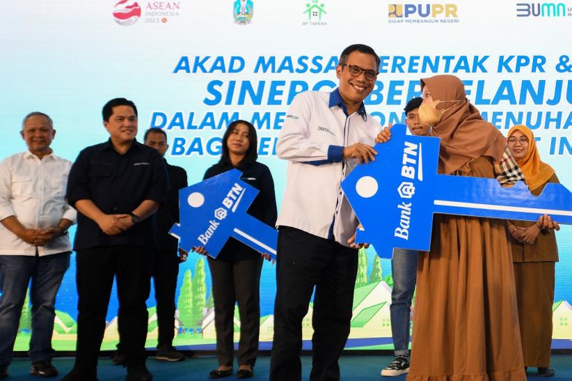 Bank BTN Gelar Akad Massal 10.000 Unit Rumah di Sidoarjo - Bagian 2