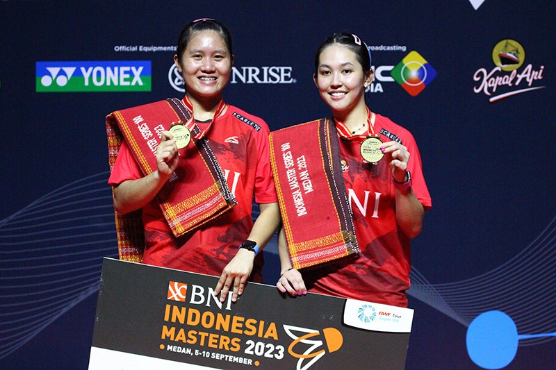 Kalahkan China, Ganda Putri Indonesia Juara Indonesia Masters 2023 - Bagian 1
