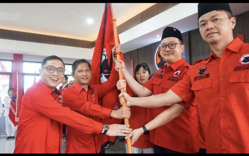 Dilantik Jadi Ketua Banteng Muda Indonesia Jakut,  Andy Arif Widjaja Rangkul Milenial - Bagian 1