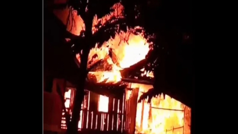 Kebakaran di Permukiman Padat Penduduk OKU, 3 Rumah Warga Ludes