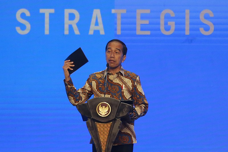 Presiden Jokowi Hadiri Sewindu Proyek Strategis Nasional - Bagian 1