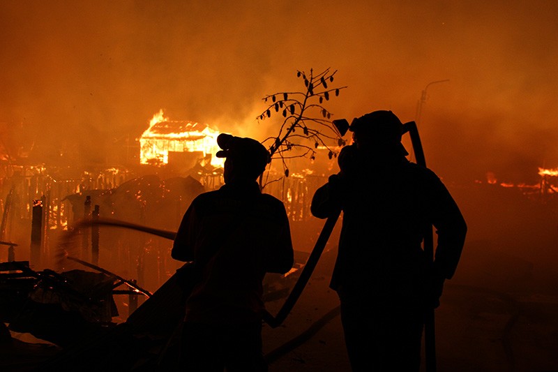 Kebakaran Permukiman Padat Penduduk di Palangkaraya, Kerugian Capai Rp2 Miliar - Bagian 3