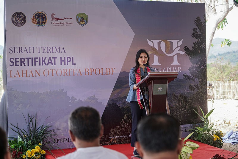 Serah Terima Sertifikat HPL Zona 1 Parapuar, Wampenparekraf: Diharapkan Mampu Jaring Investor - Bagian 3
