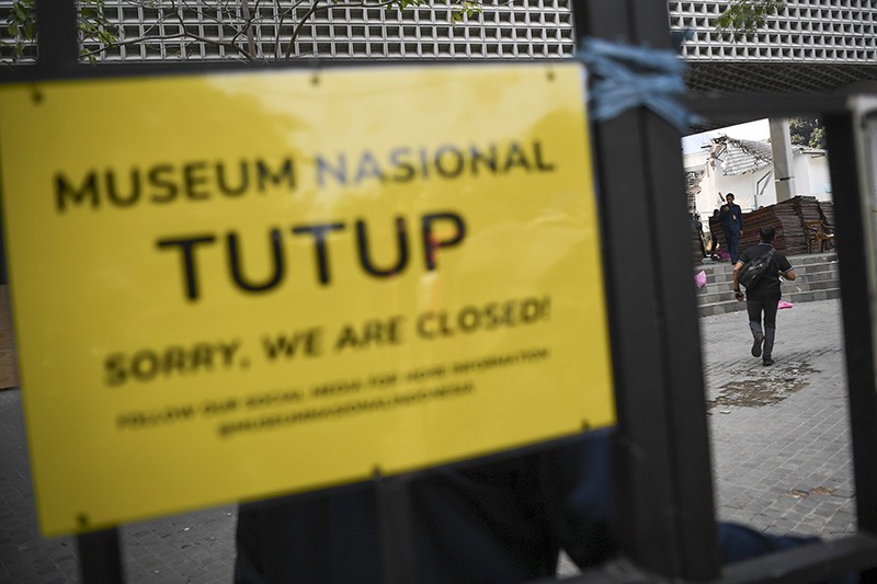 Suasana Museum Nasional Pasca Kebakaran - Bagian 3