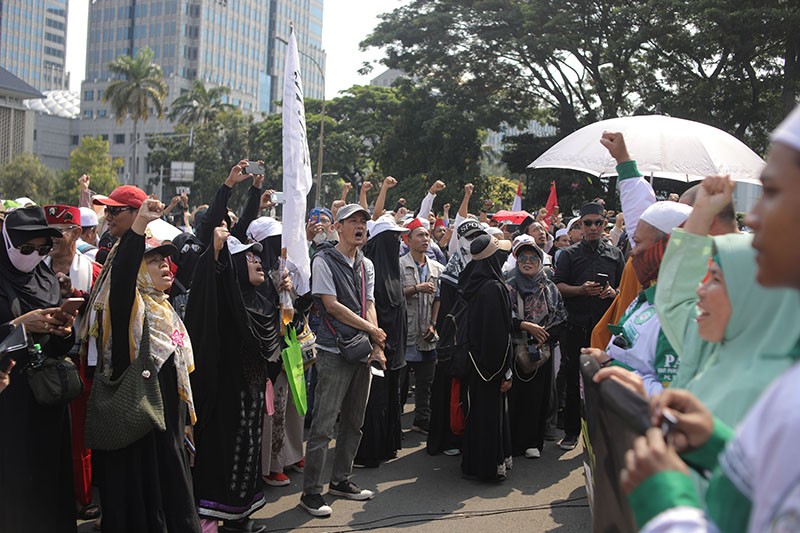 Aksi Solidaritas Bela Warga Rempang di Jakarta - Bagian 4