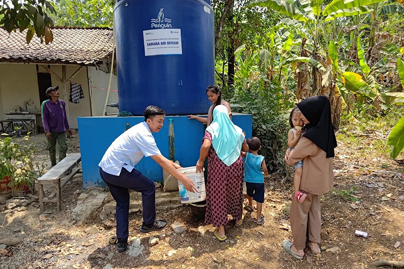 Kemarau Panjang, Water Treatment Plant Jadi Sumber Air Bersih di Lokasi Kekeringan - Bagian 1