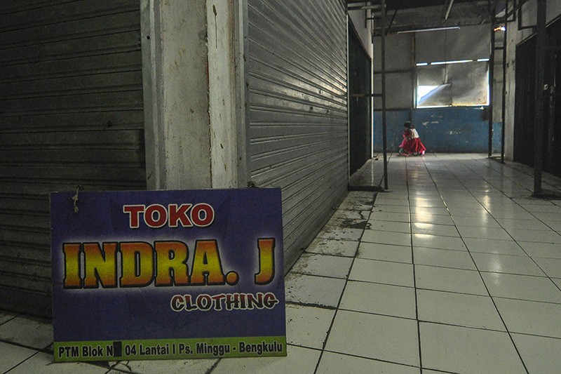 Penampakan Pasar Tradisional Modern Bengkulu Sepi Pedagang dan Pembeli - Bagian 2