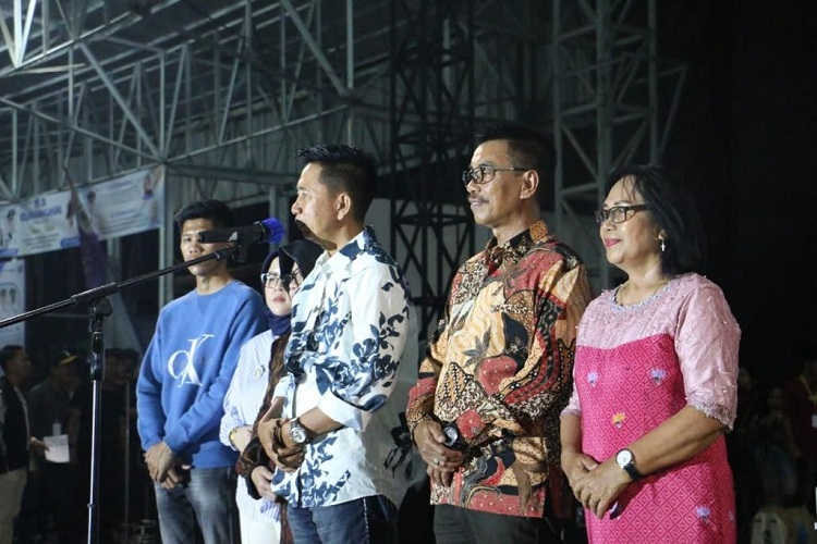 Masa Jabatan Berakhir, Bupati dan Wabup Barito Utara Pamit Dihadapan Masyarakat