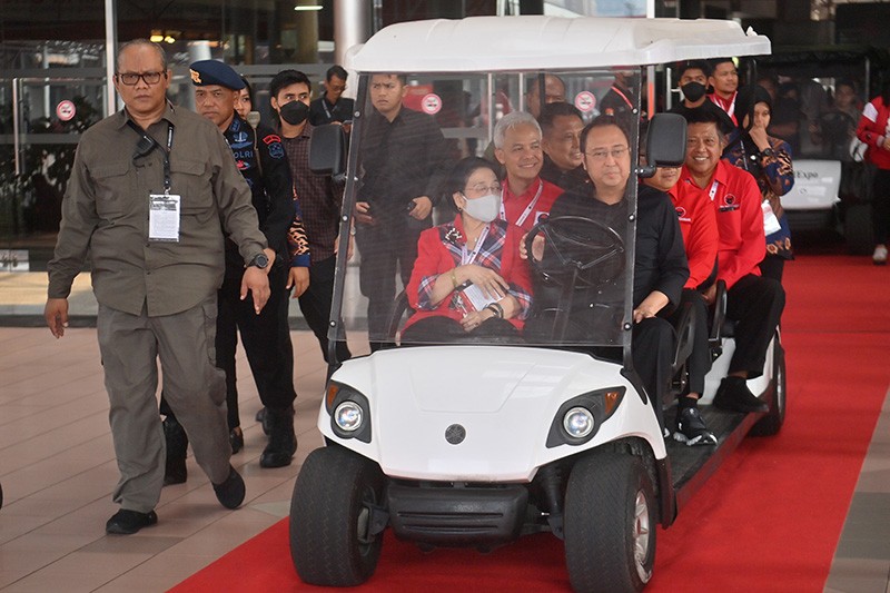 Megawati dan Ganjar Tinjau Pameran Pangan Plus Expo 2023 - Bagian 3