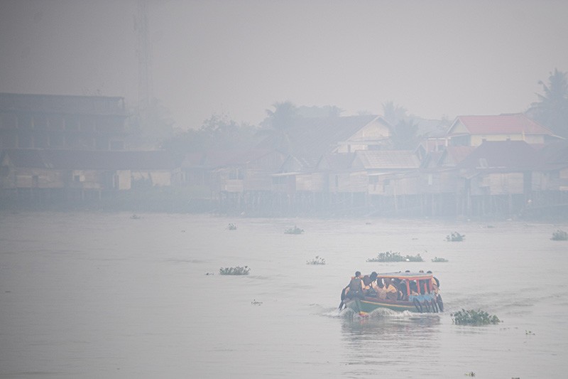 Jam Belajar Sekolah di Palembang Berkurang akibat Kabut Asap, Olahraga Ditiadakan - Bagian 2