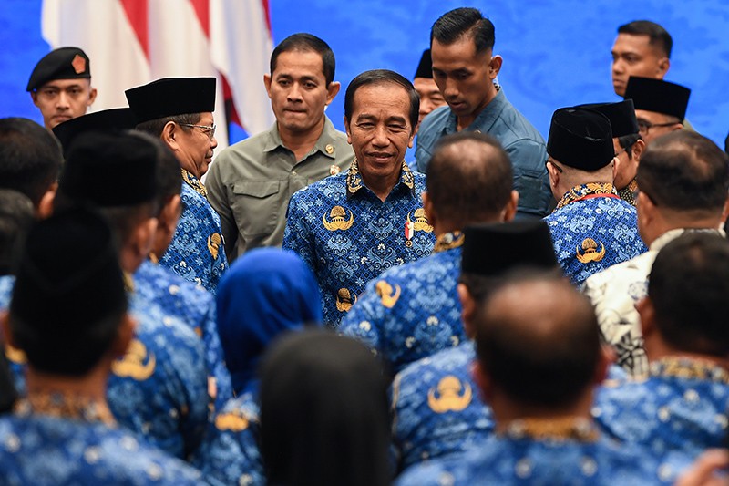 Presiden Jokowi Buka Rakernas Korpri - Bagian 3