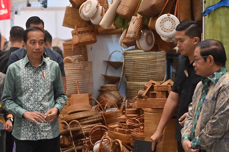 Presiden Jokowi Buka Pameran Produk Kerajinan Terbesar di Asia Tenggara - Bagian 2