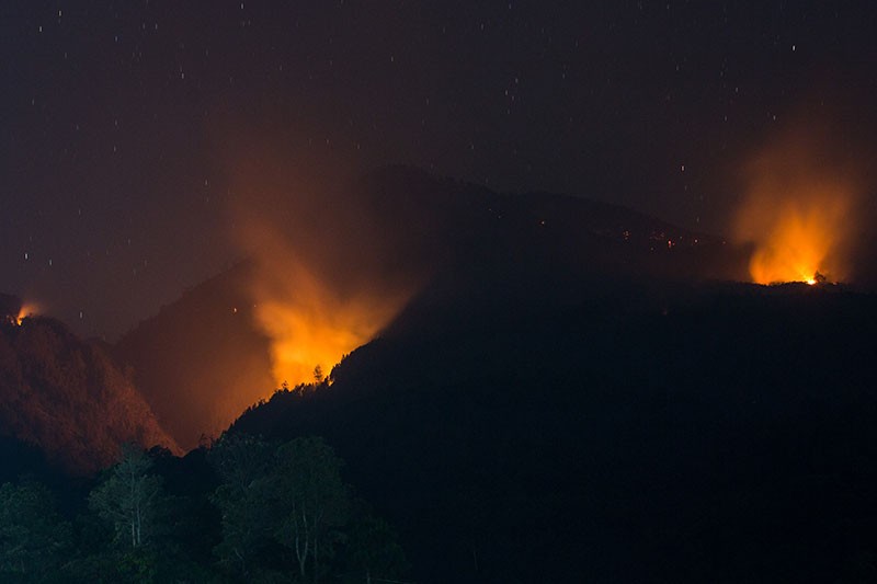 Status Tanggap Darurat Karhutla Gunung Lawu - Bagian 3